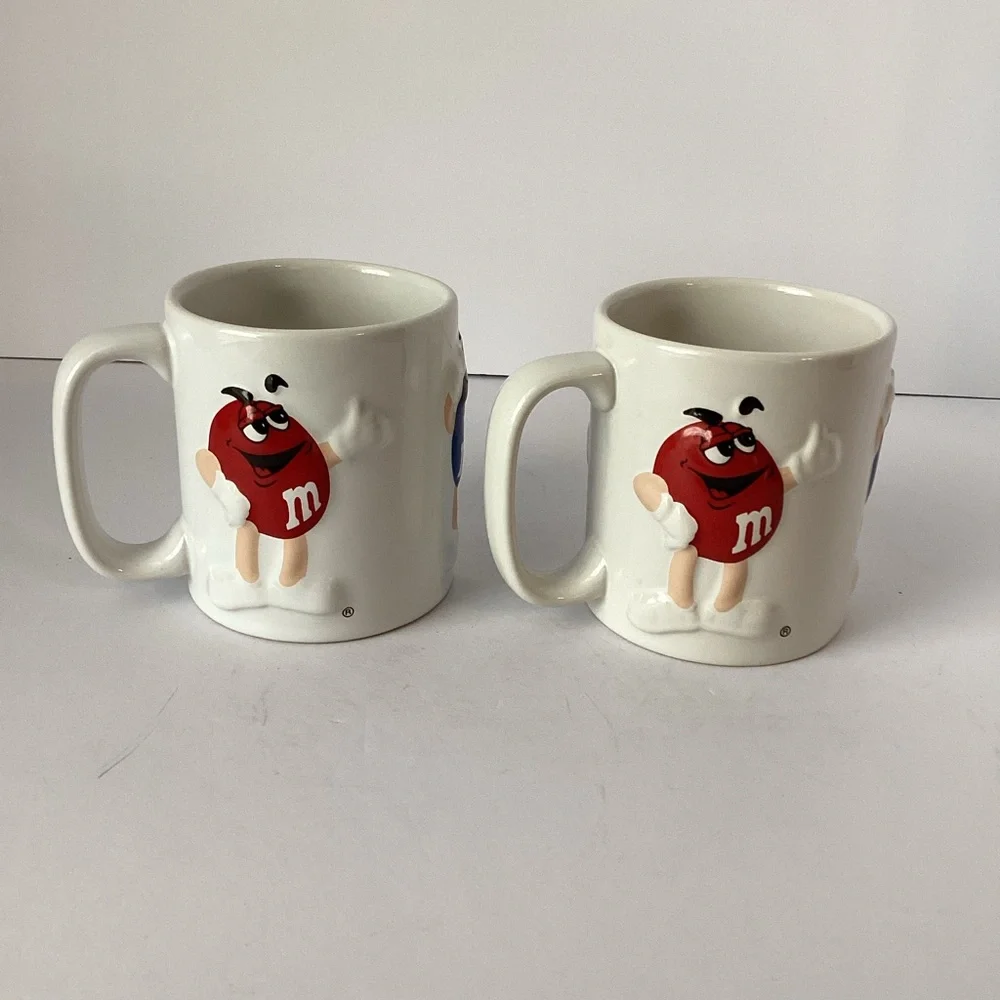 M&M’S: set of 2 coffee hot tea mugs